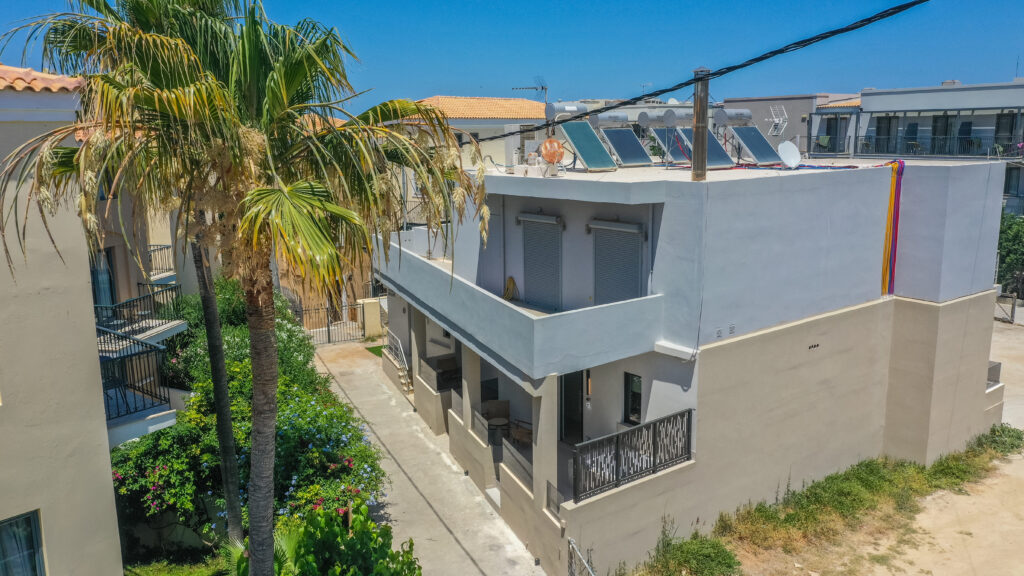Outdoor spaces at Zala Design Living in Rethymno, Crete
