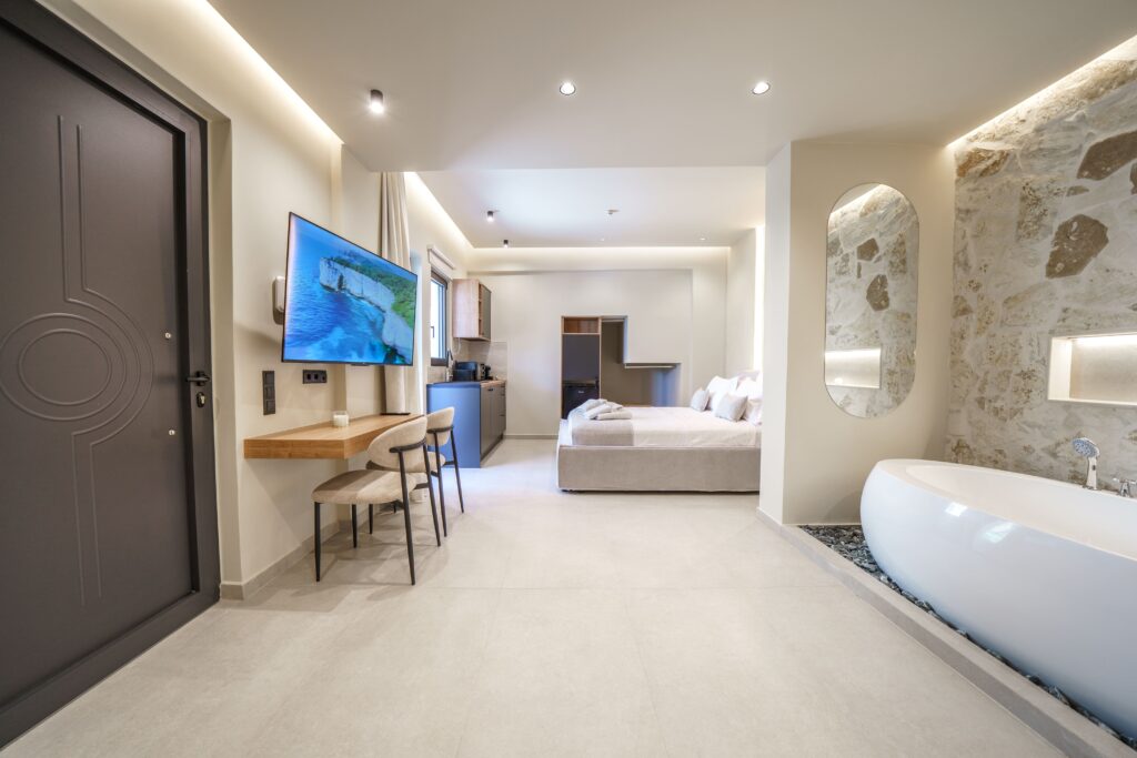 Deluxe One Bedroom Apartment at Zala Design Living in Rethymno, Crete
