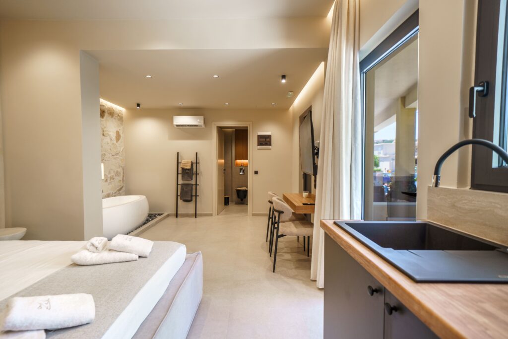 Deluxe One Bedroom Apartment at Zala Design Living in Rethymno, Crete