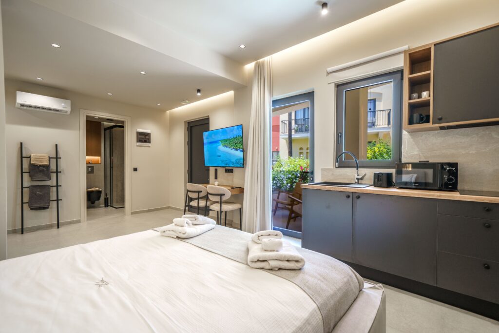 Deluxe One Bedroom Apartment at Zala Design Living in Rethymno, Crete