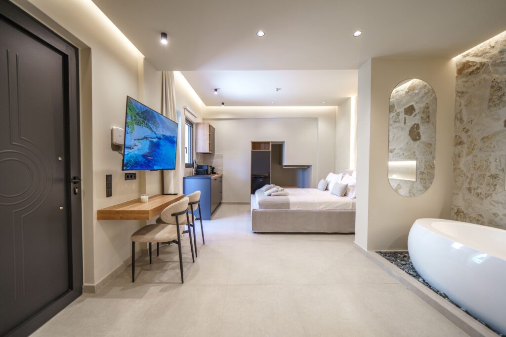 Deluxe One Bedroom Apartment at Zala Design Living in Rethymno, Crete