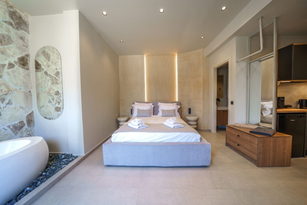 One Bedroom Deluxe Apartment at Zala Design Living in Rethymno, Crete
