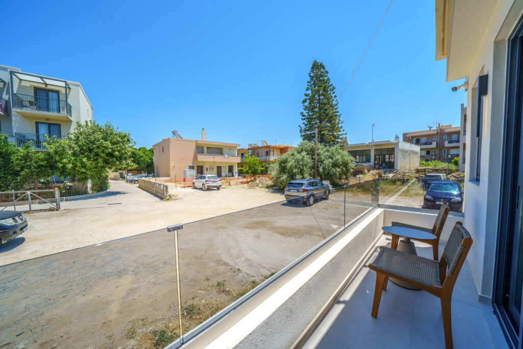 Outdoor spaces at Zala Design Living in Rethymno, Crete